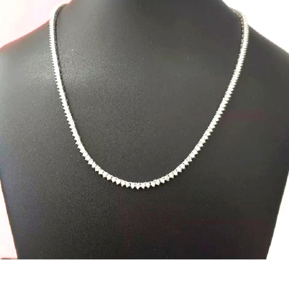 Eternity Tennis Diamond Necklace